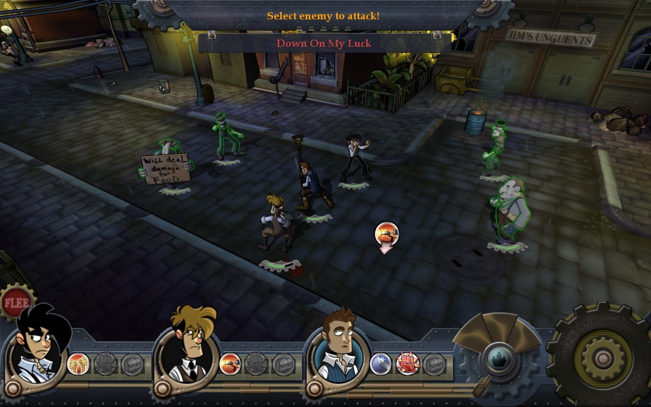 Скриншот из игры Penny Arcade Adventures: On the Rain-Slick Precipice of Darkness, Episode One - 114