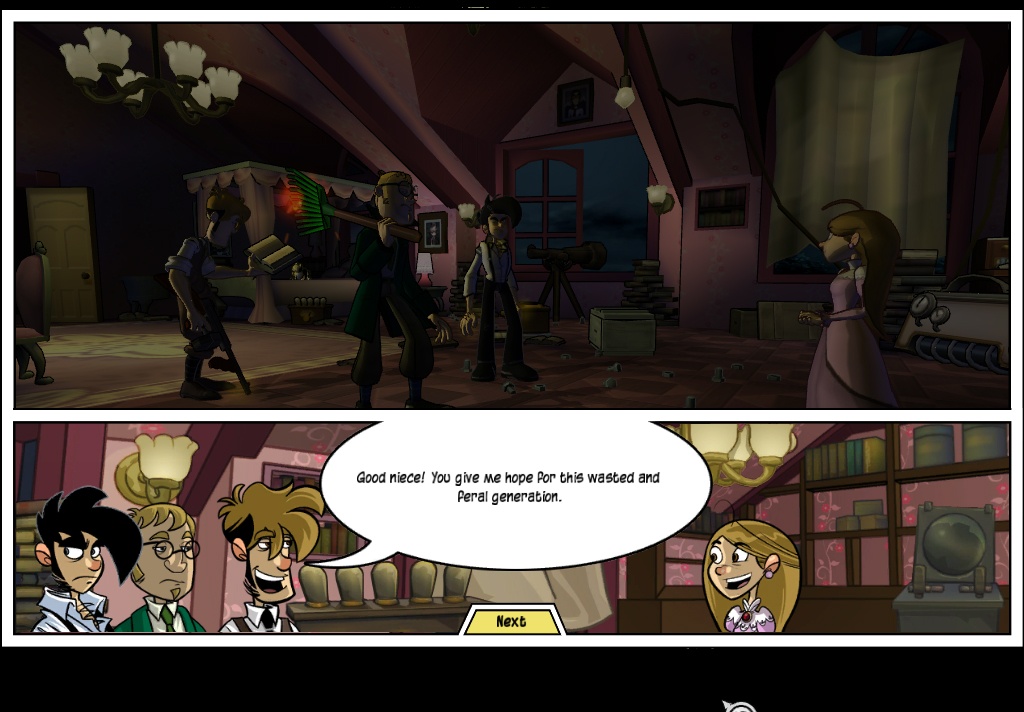 Скриншот из игры Penny Arcade Adventures: On the Rain-Slick Precipice of Darkness, Episode One - 96