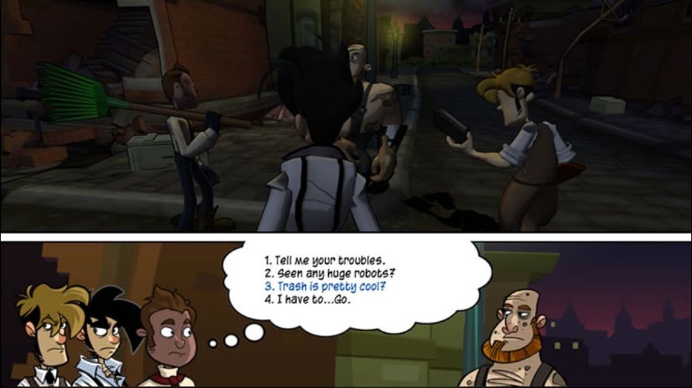 Скриншот из игры Penny Arcade Adventures: On the Rain-Slick Precipice of Darkness, Episode One - 99