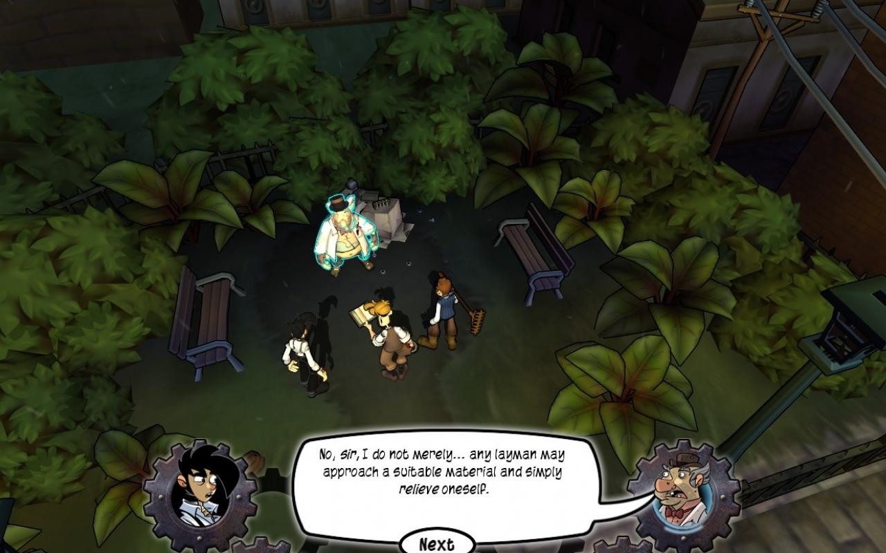 Скриншот из игры Penny Arcade Adventures: On the Rain-Slick Precipice of Darkness, Episode One - 49