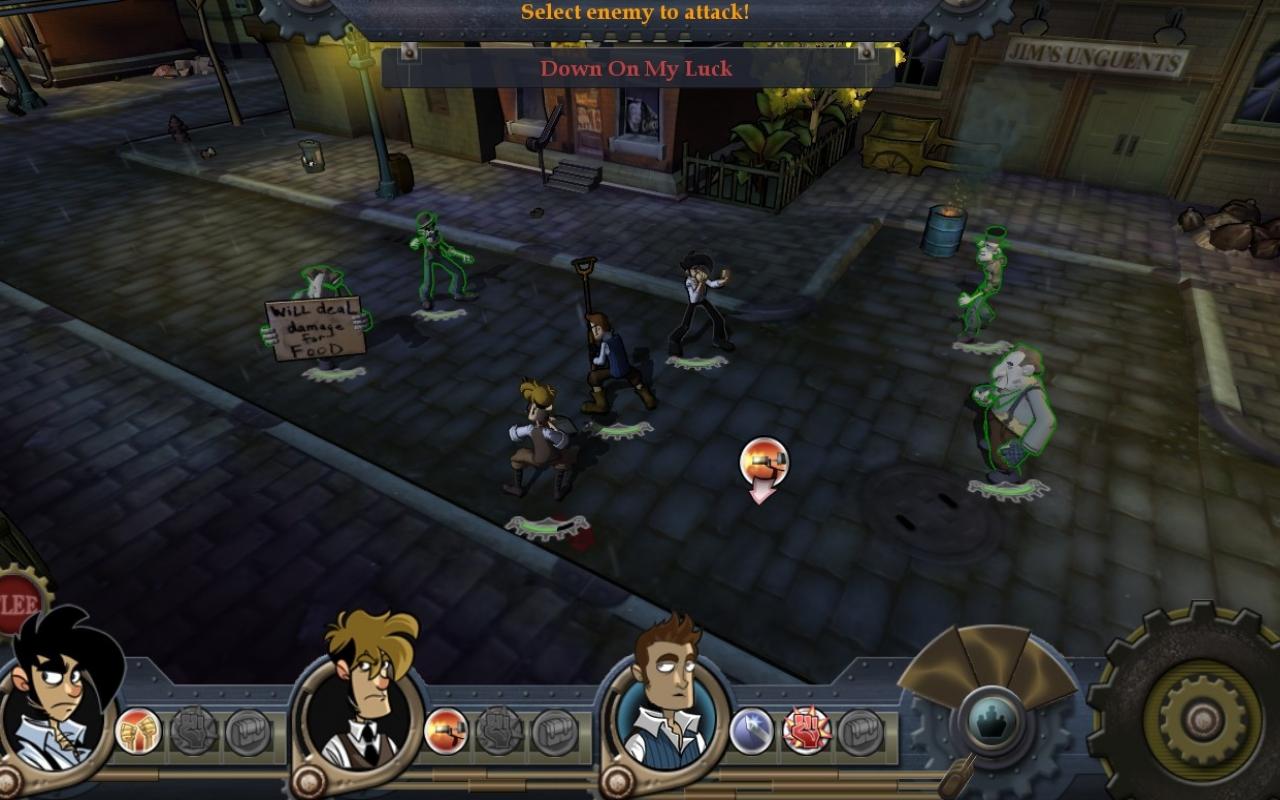 Скриншот из игры Penny Arcade Adventures: On the Rain-Slick Precipice of Darkness, Episode One - 29