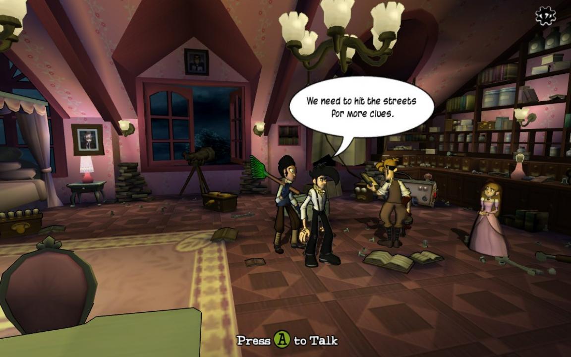 Скриншот из игры Penny Arcade Adventures: On the Rain-Slick Precipice of Darkness, Episode One - 56