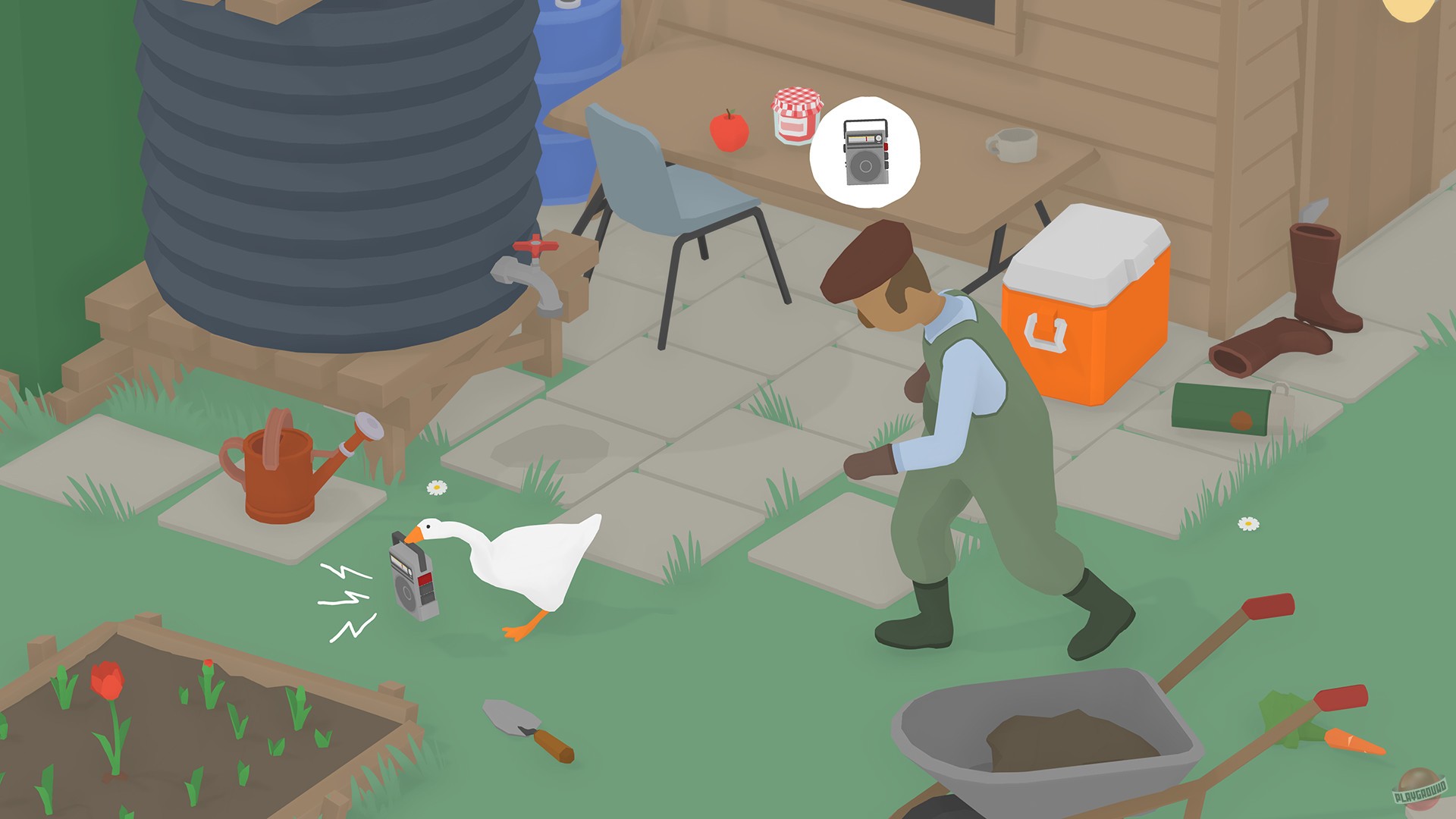 Скриншот из игры Untitled Goose Game - 16