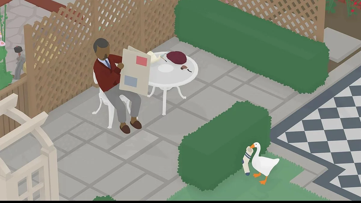 Скриншот из игры Untitled Goose Game - 19