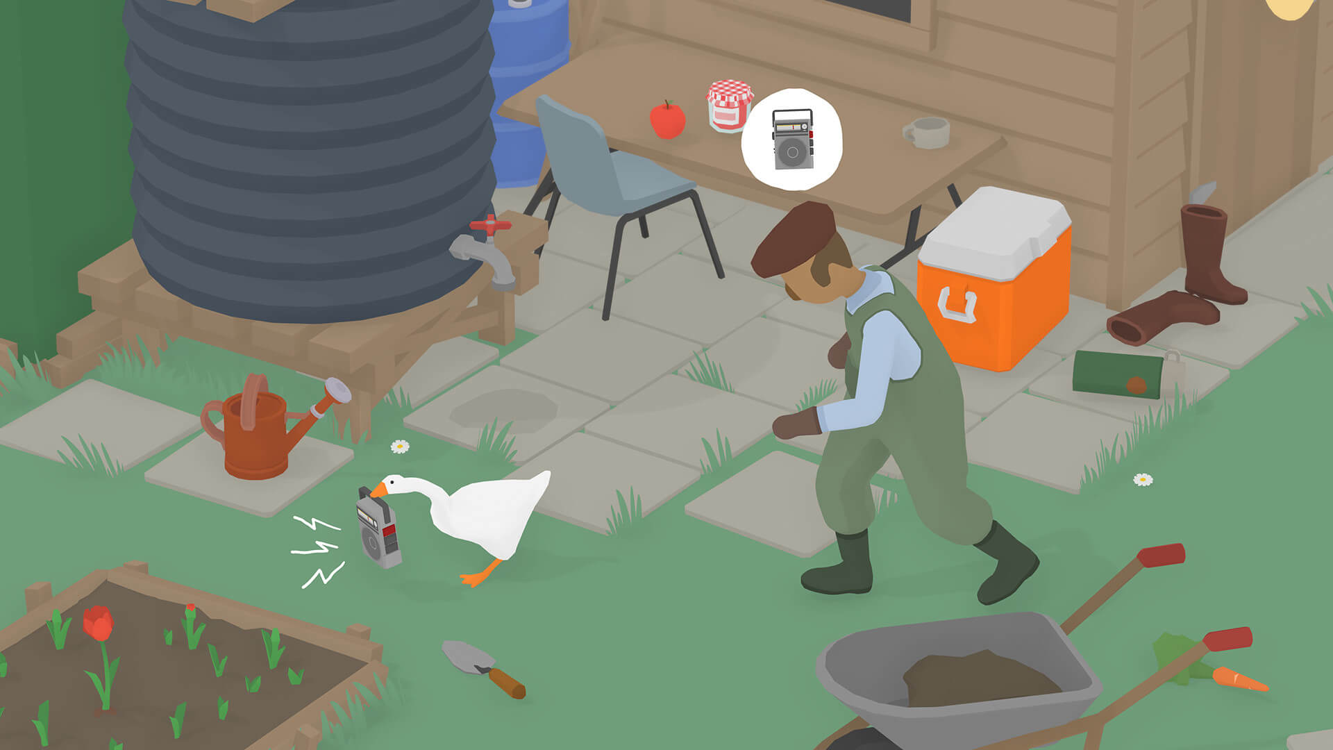 Скриншот из игры Untitled Goose Game - 24
