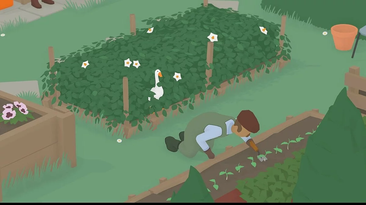 Скриншот из игры Untitled Goose Game - 15