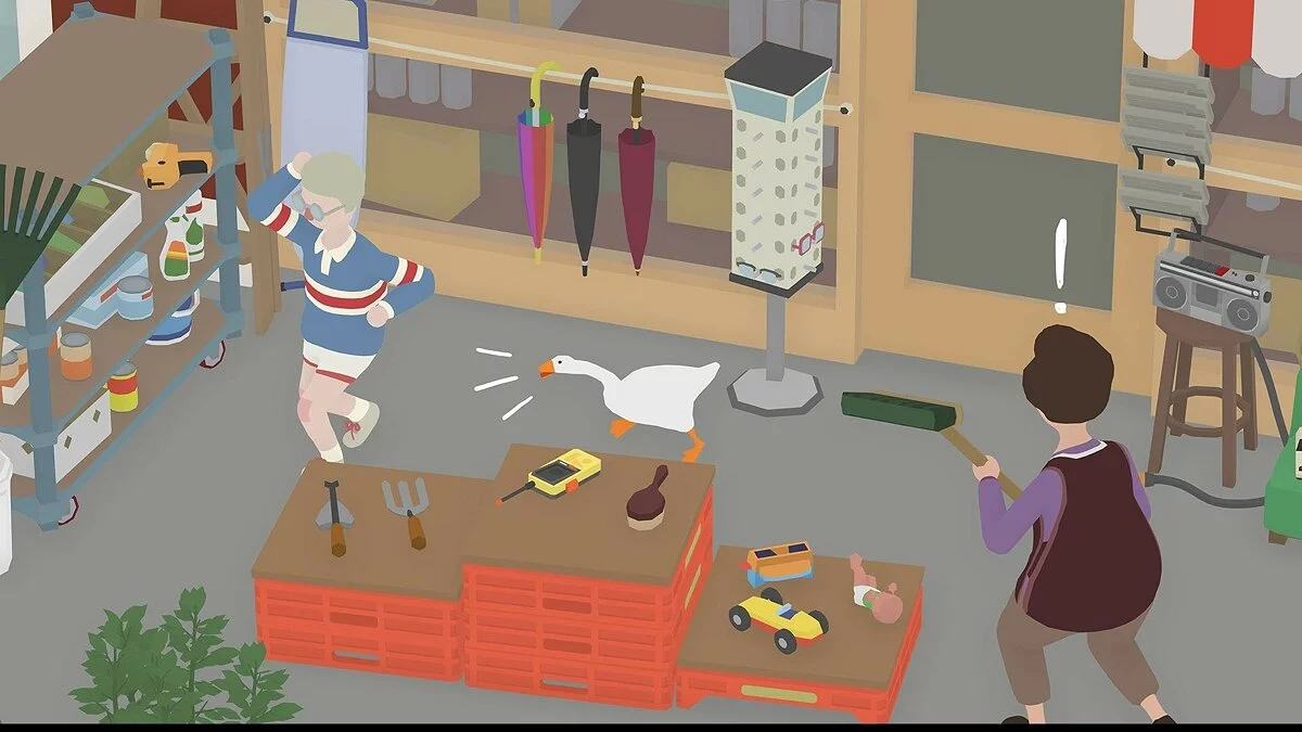 Скриншот из игры Untitled Goose Game - 11