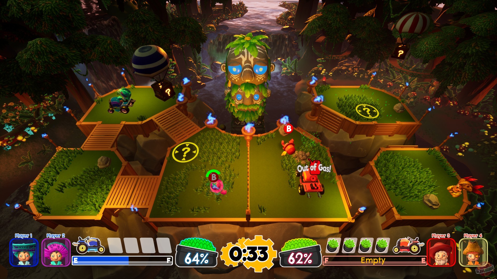 Скриншот из игры Mowin' & Throwin' - 7