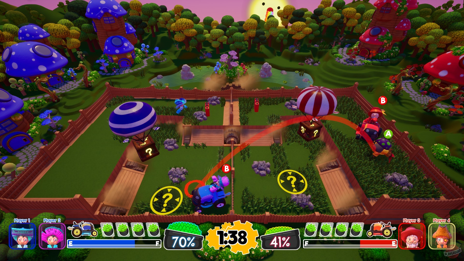 Скриншот из игры Mowin' & Throwin' - 21