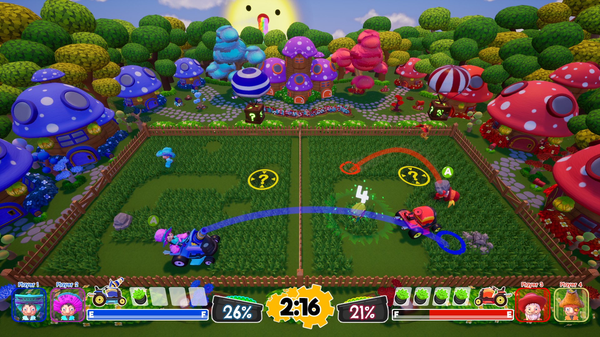 Скриншот из игры Mowin' & Throwin' - 17