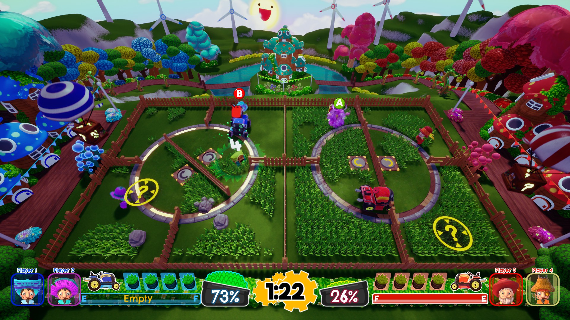 Скриншот из игры Mowin' & Throwin' - 9