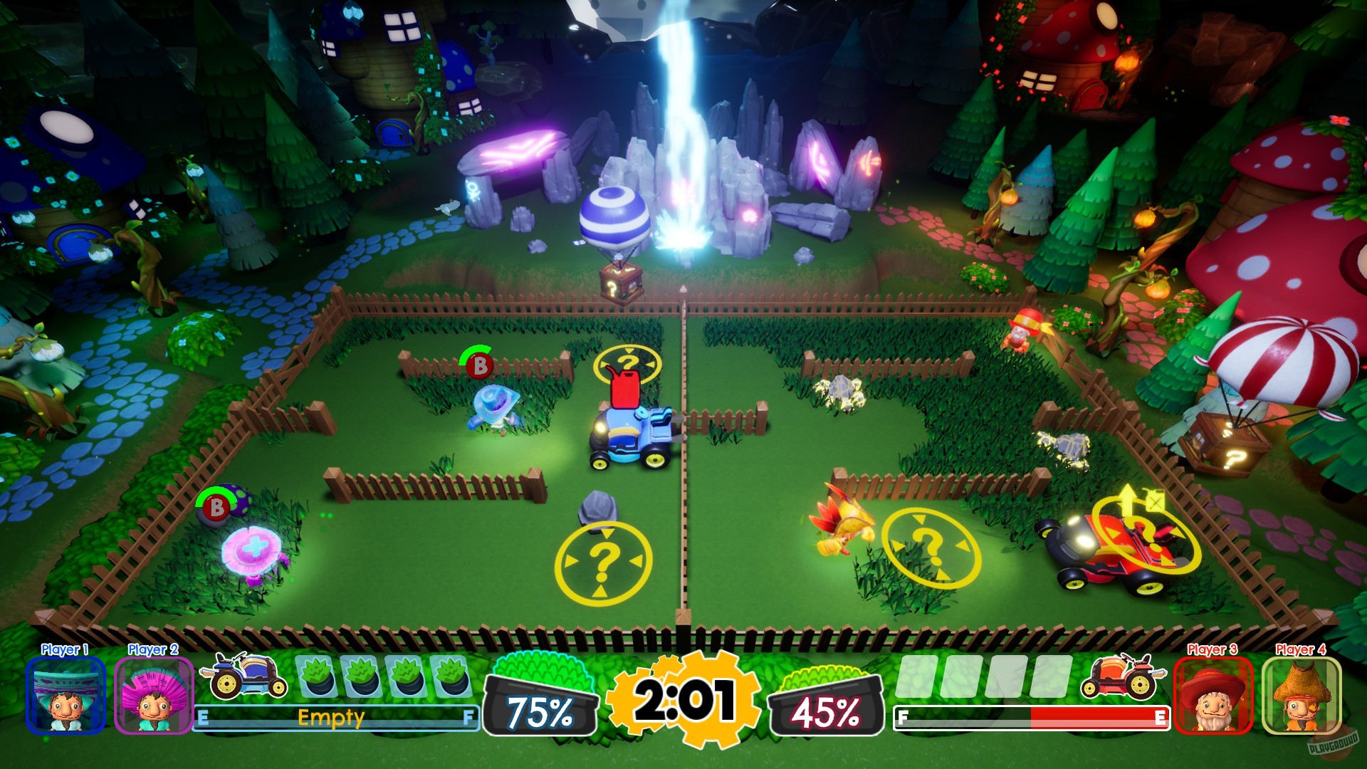 Скриншот из игры Mowin' & Throwin' - 10