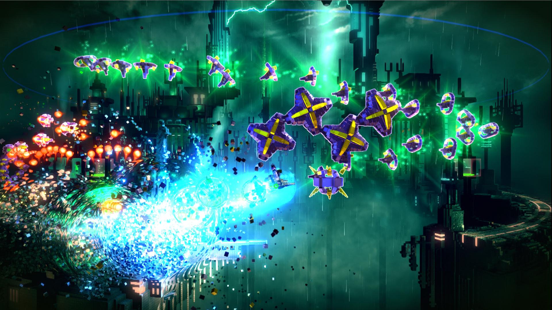 Скриншот из игры Resogun - 34