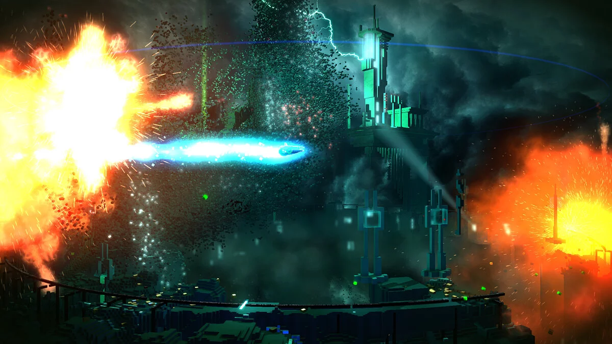 Скриншот из игры Resogun - 21