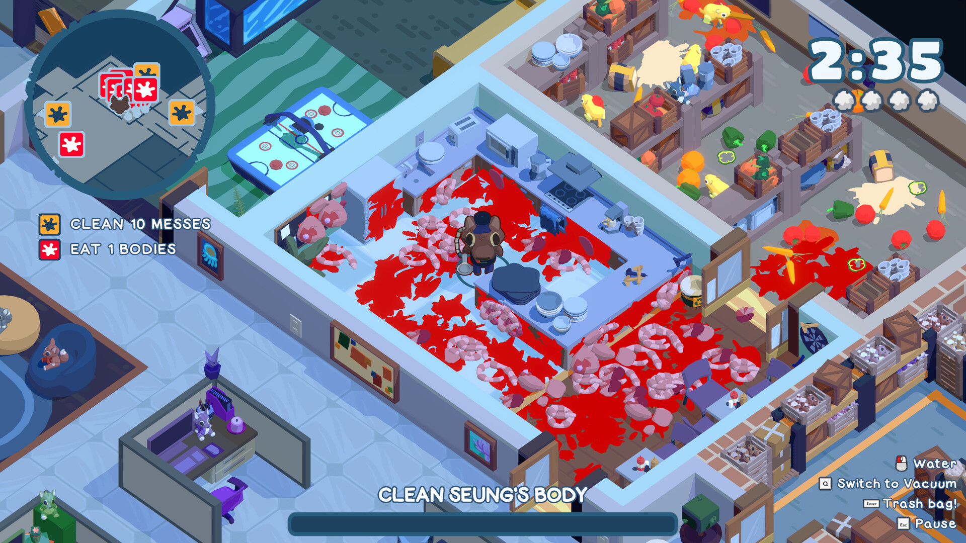 Скриншот из игры The WereCleaner - 10