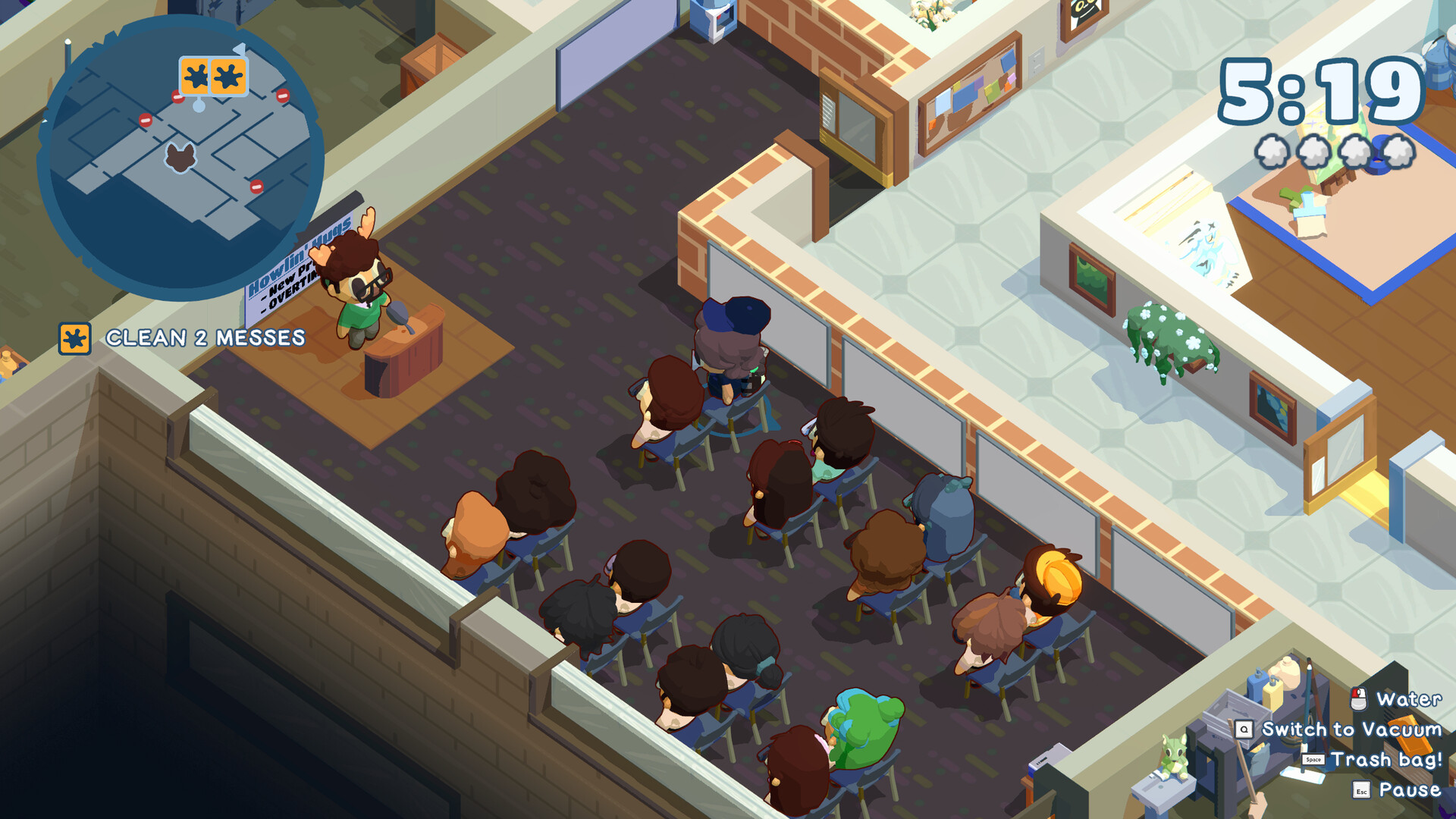 Скриншот из игры The WereCleaner - 13