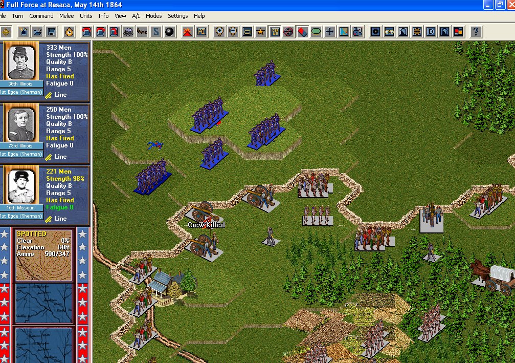 Скриншот из игры Civil War Battles: Campaign Atlanta - 4