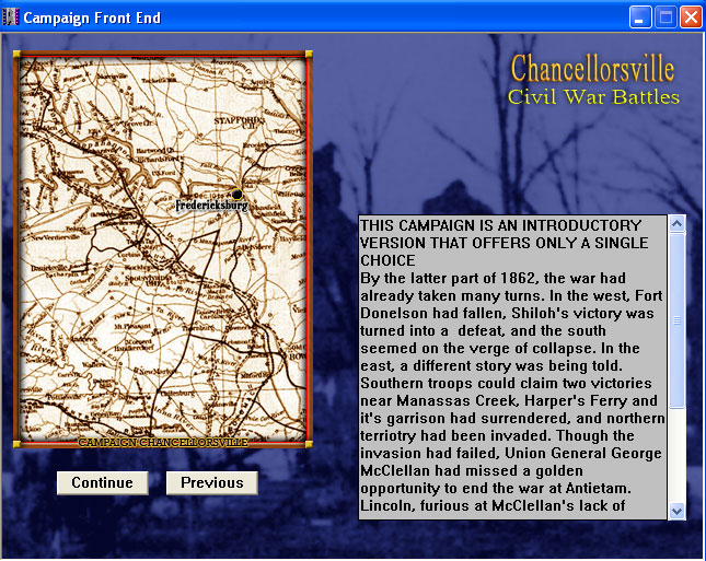 Скриншот из игры Civil War Battles: Campaign Chancellorsville - 7