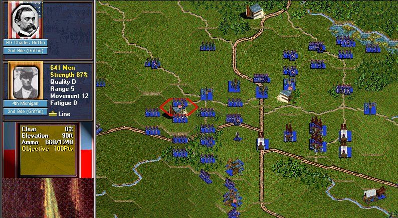 Скриншот из игры Civil War Battles: Campaign Peninsula - 12