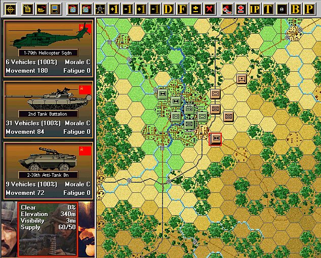 Скриншот из игры Modern Campaigns: Fulda Gap '85 - 7