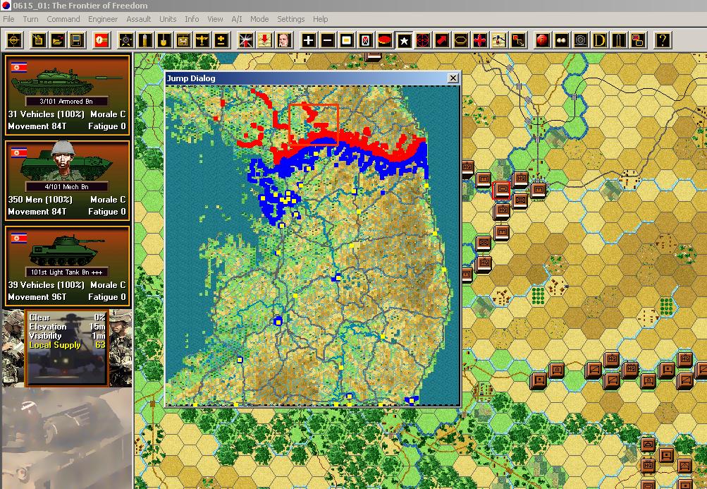 Скриншот из игры Modern Campaigns: KOREA '85 - 3