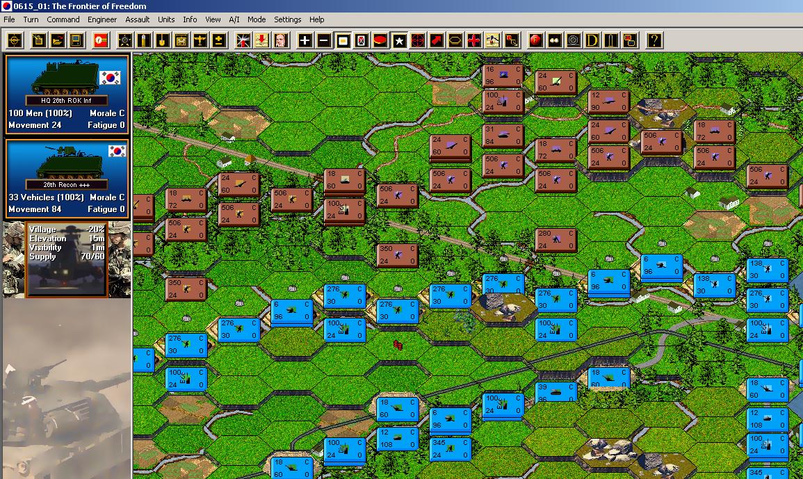 Скриншот из игры Modern Campaigns: KOREA '85 - 2