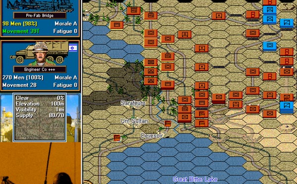 Скриншот из игры Modern Campaigns: MID EAST '67 - 2