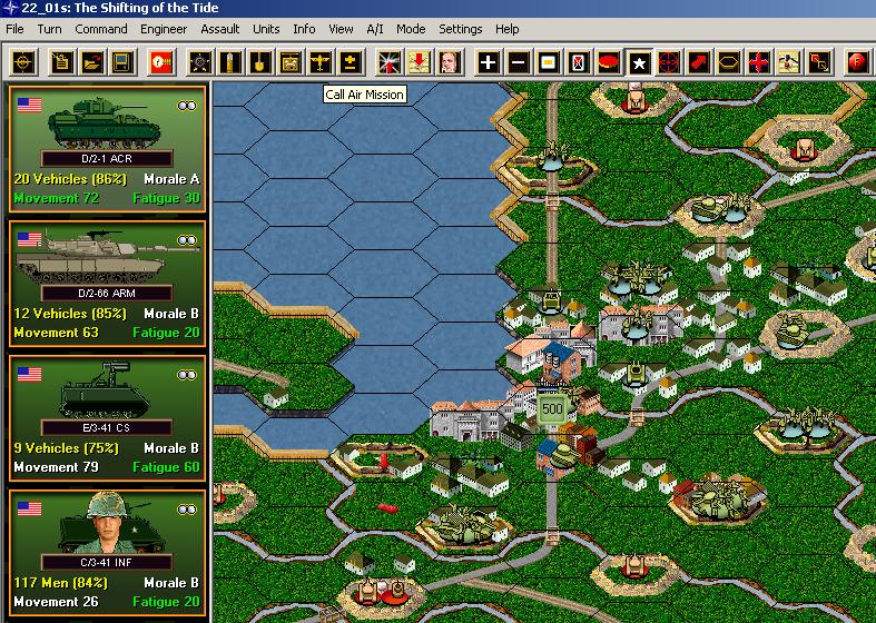 Скриншот из игры Modern Campaigns: NORTH GERMAN PLAIN '85 - 2