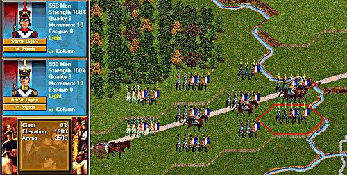 Скриншот из игры Napoleon's Russian Campaign - 2