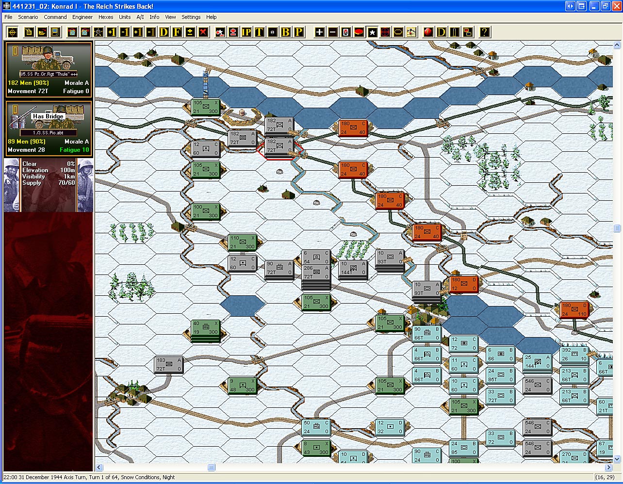 Скриншот из игры Panzer Campaigns: Budapest '45 - 7