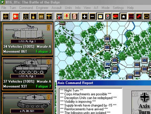 Скриншот из игры Panzer Campaigns: Bulge '44 - 1
