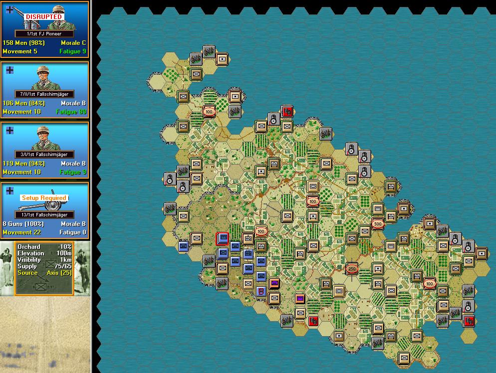 Скриншот из игры Panzer Campaigns: El Alamein '42 - 3