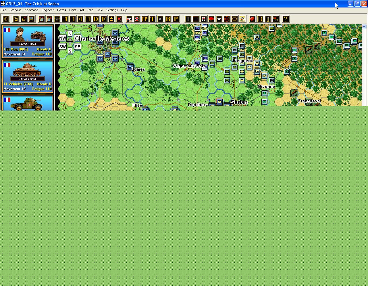 Скриншот из игры Panzer Campaigns: France '40 - 1