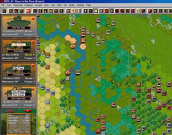 Скриншот из игры Panzer Campaigns: Korsun '44 - 1