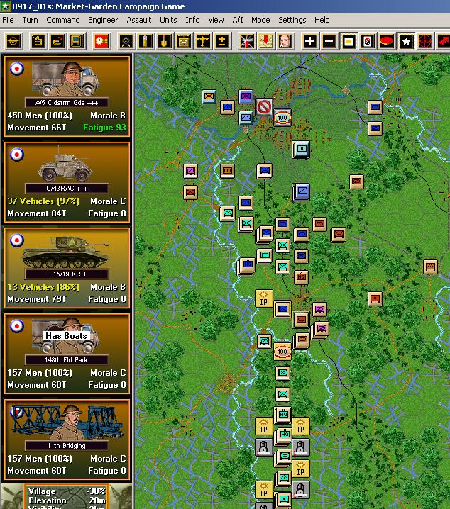 Скриншот из игры Panzer Campaigns: Market Garden '44 - 2