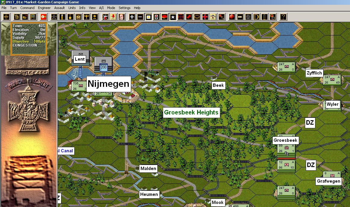 Скриншот из игры Panzer Campaigns: Market Garden '44 - 3