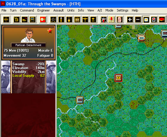 Скриншот из игры Panzer Campaigns: Minsk '44 - 2