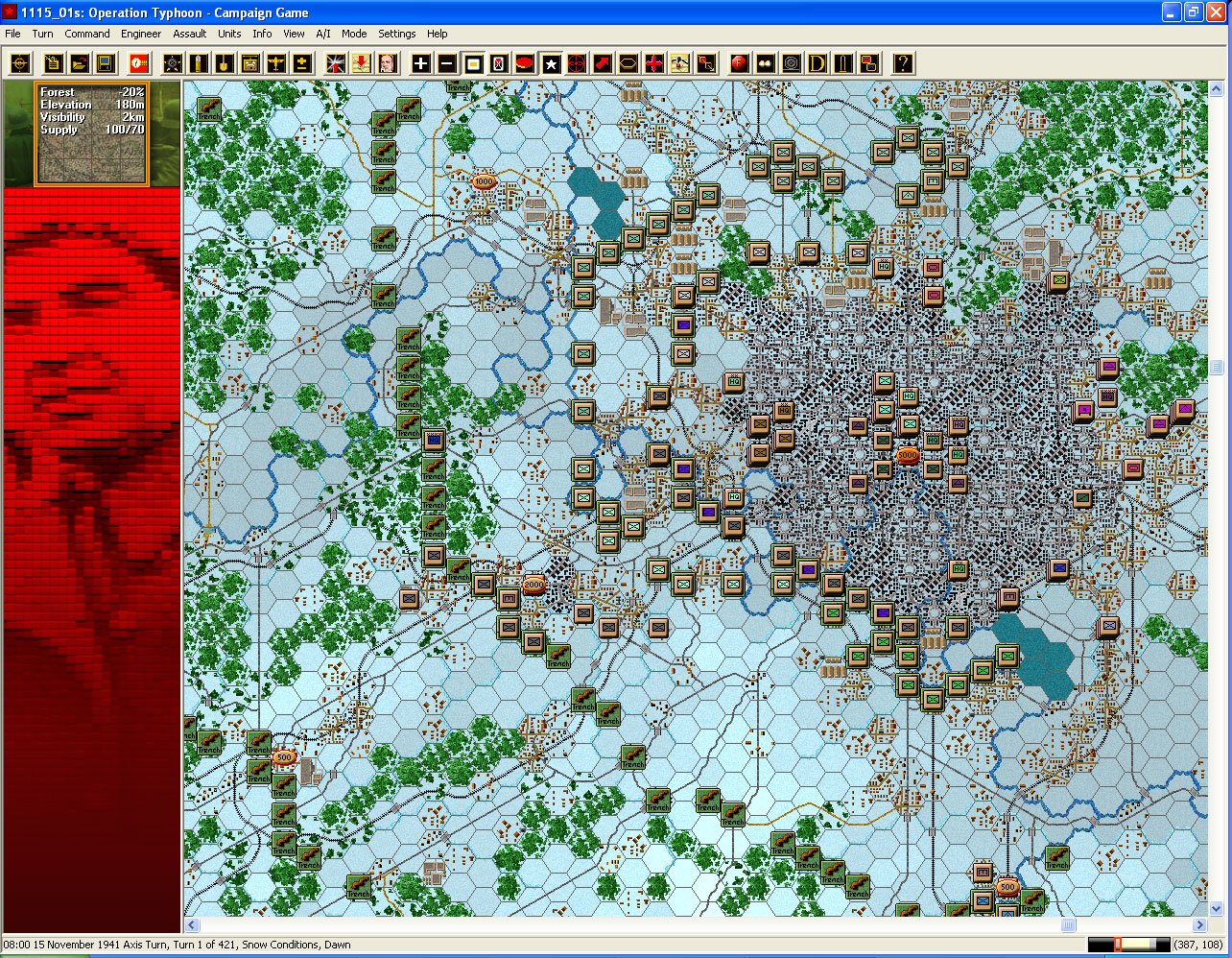 Скриншот из игры Panzer Campaigns: Moscow '41 - 3