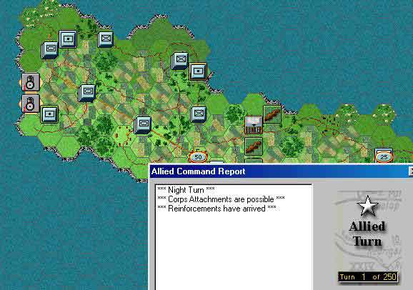 Скриншот из игры Panzer Campaigns: Normandy '44 - 1