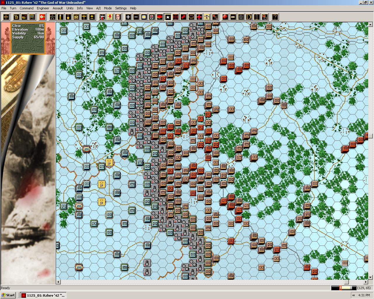 Скриншот из игры Panzer Campaigns: Rzhev '42 - 1