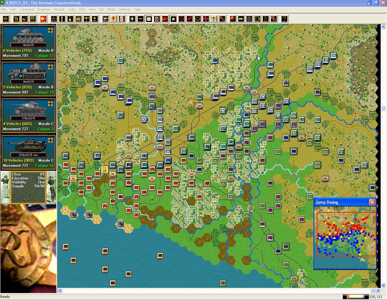 Скриншот из игры Panzer Campaigns: Salerno '43 - 1