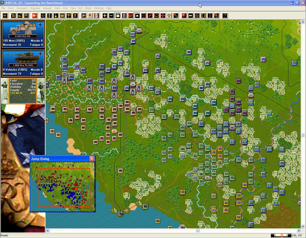 Скриншот из игры Panzer Campaigns: Salerno '43 - 3