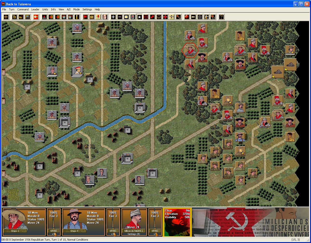 Скриншот из игры Squad Battles: Spanish Civil War - 6