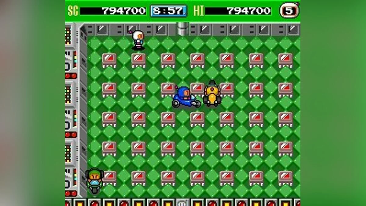 Скриншот из игры Bomberman '93 - 1