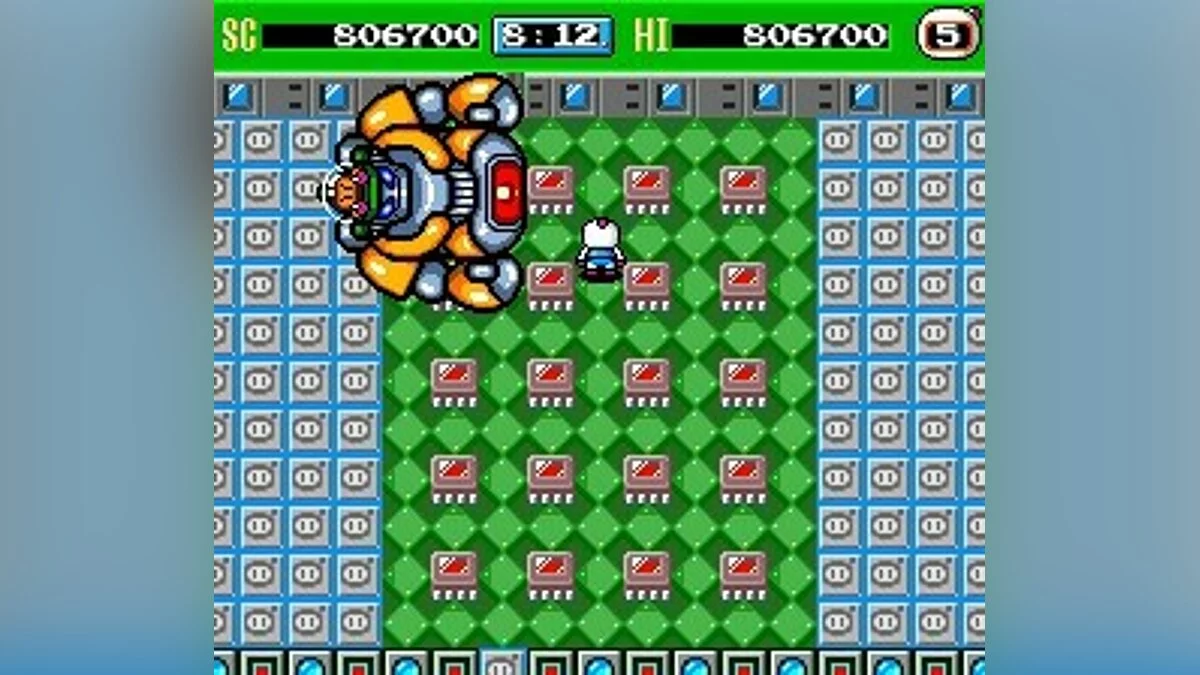Скриншот из игры Bomberman '93 - 7