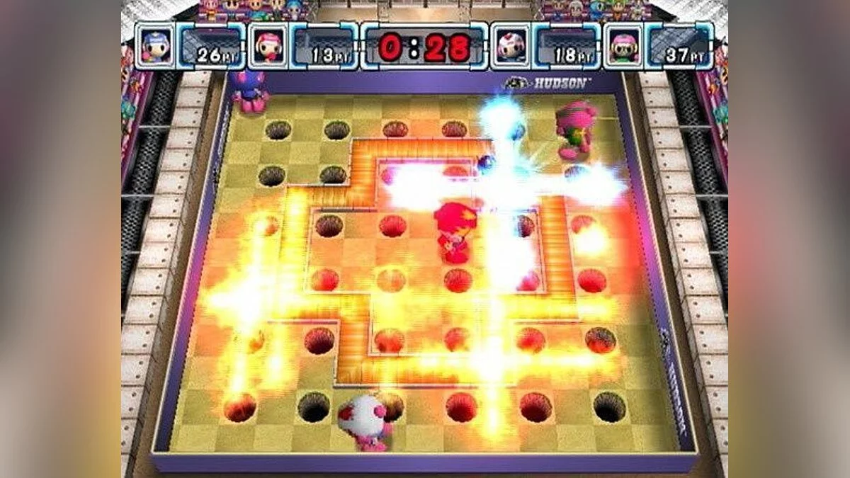 Скриншот из игры Bomberman Hardball - 1