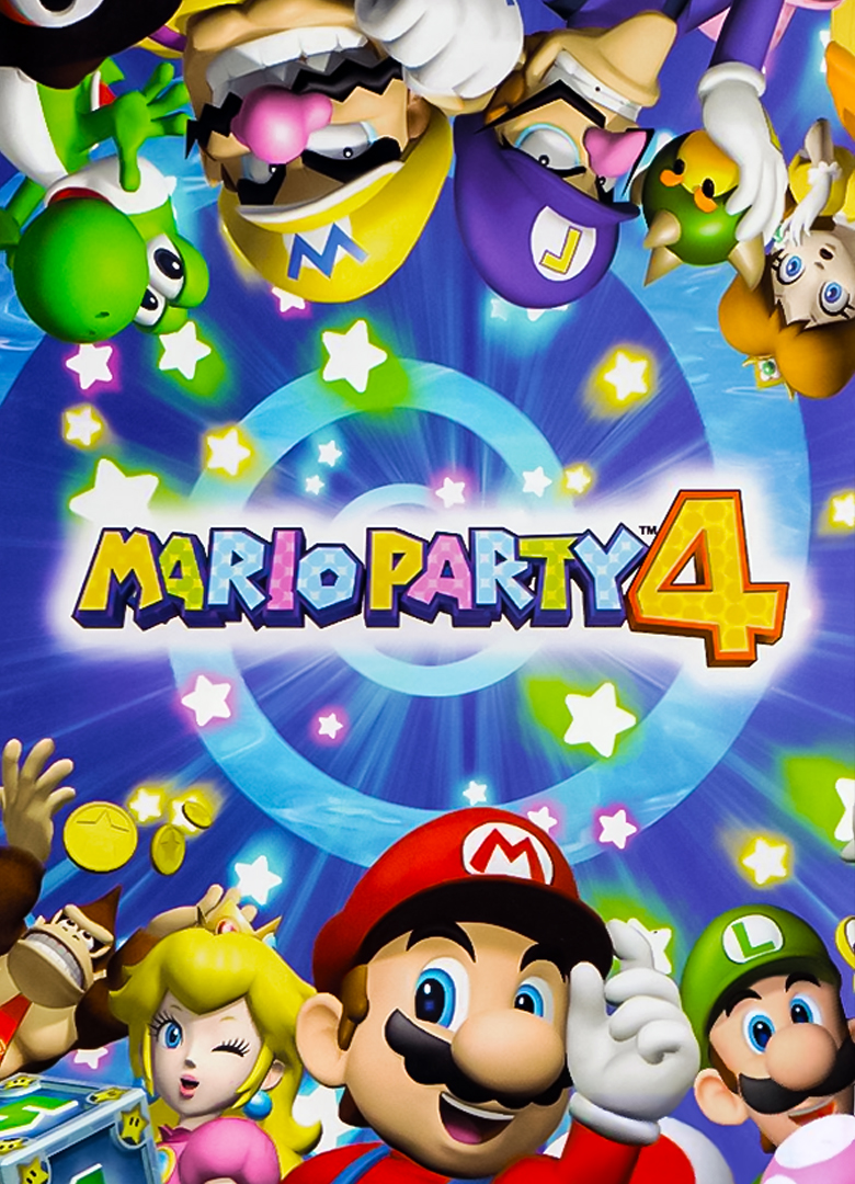 Обложка игры Mario Party 4