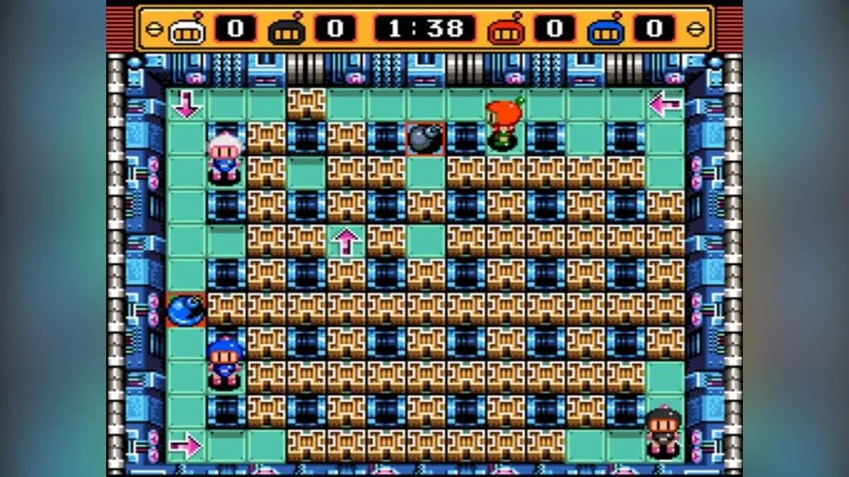 Скриншот из игры Super Bomberman 2 - 6