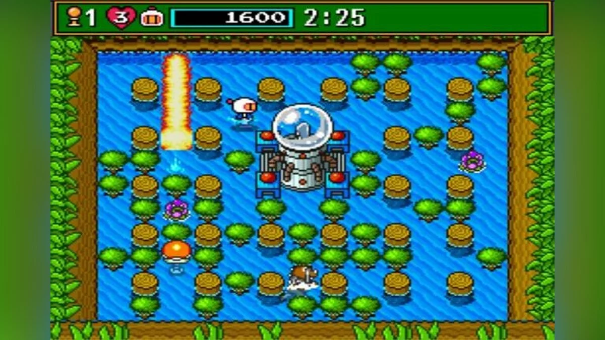 Скриншот из игры Super Bomberman 3 - 5
