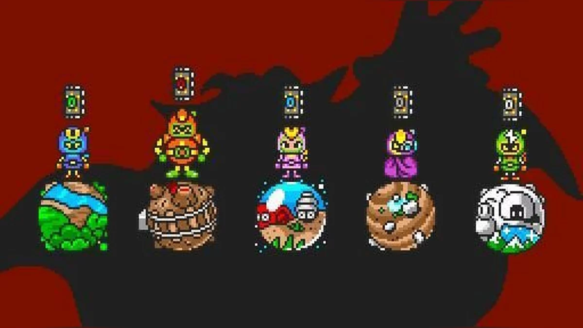 Скриншот из игры Super Bomberman 3 - 7